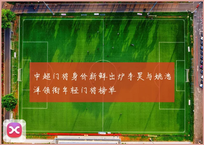 中超门将身价新鲜出炉李昊与姚浩洋领衔年轻门将榜单